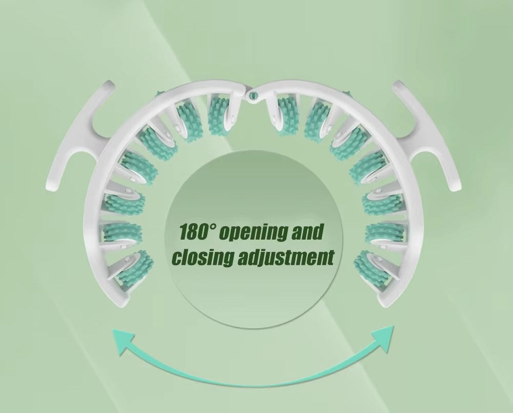 Rouleau de masseur des jambes manuelles pour le soulagement de la douleur musculaire et la mise en forme du corps - Massage des tissus profonds pour le cou, les épaules, le dos, les bras et les jambes