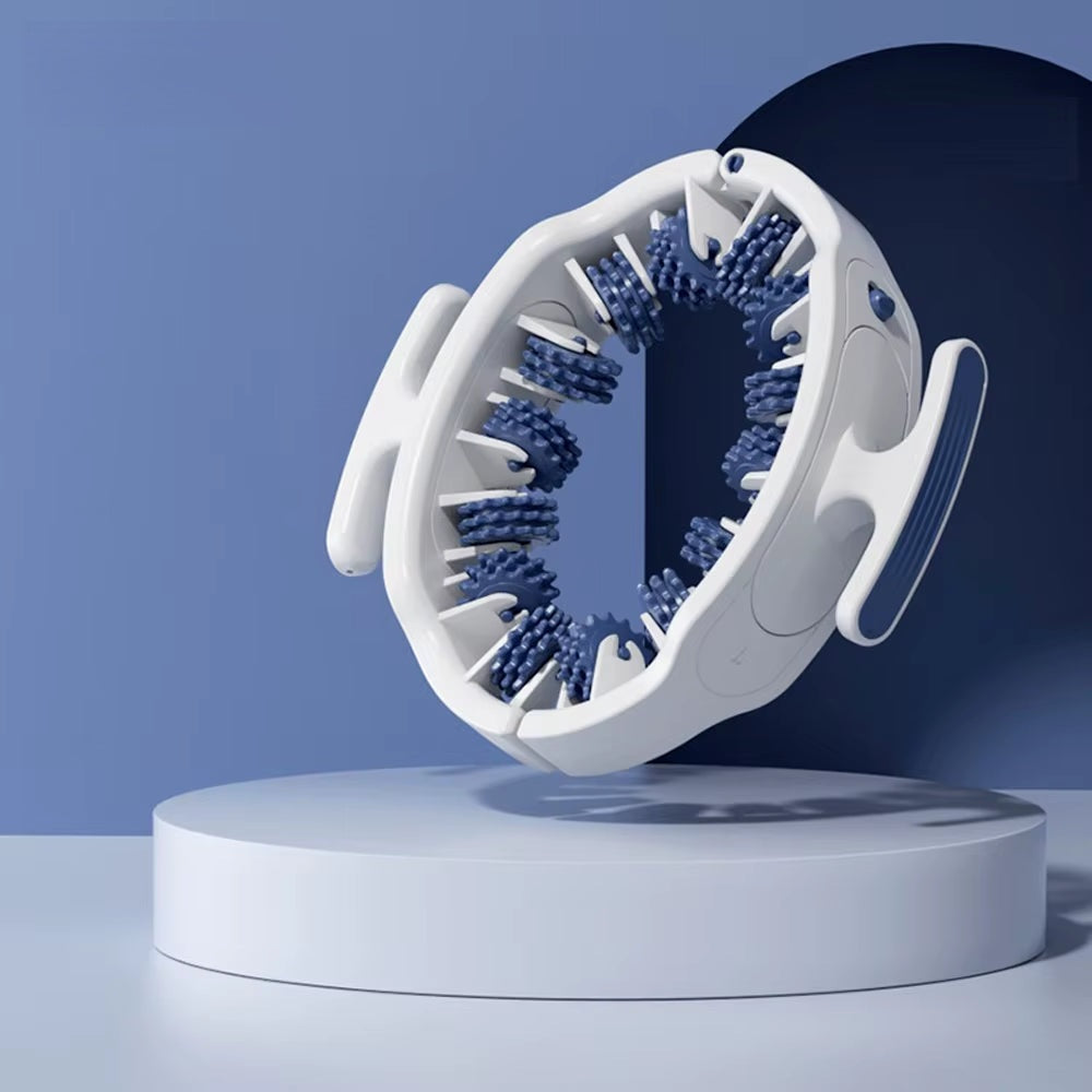 Rouleau de masseur des jambes manuelles pour le soulagement de la douleur musculaire et la mise en forme du corps - Massage des tissus profonds pour le cou, les épaules, le dos, les bras et les jambes