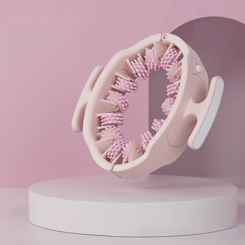 Rouleau de masseur des jambes manuelles pour le soulagement de la douleur musculaire et la mise en forme du corps - Massage des tissus profonds pour le cou, les épaules, le dos, les bras et les jambes