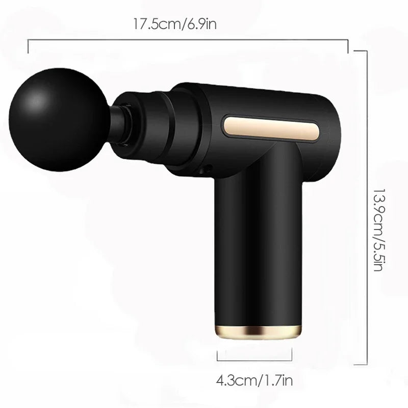 Mini Pistolet de Massage Musculaire Portable – Soulagez vos tensions en un instant !