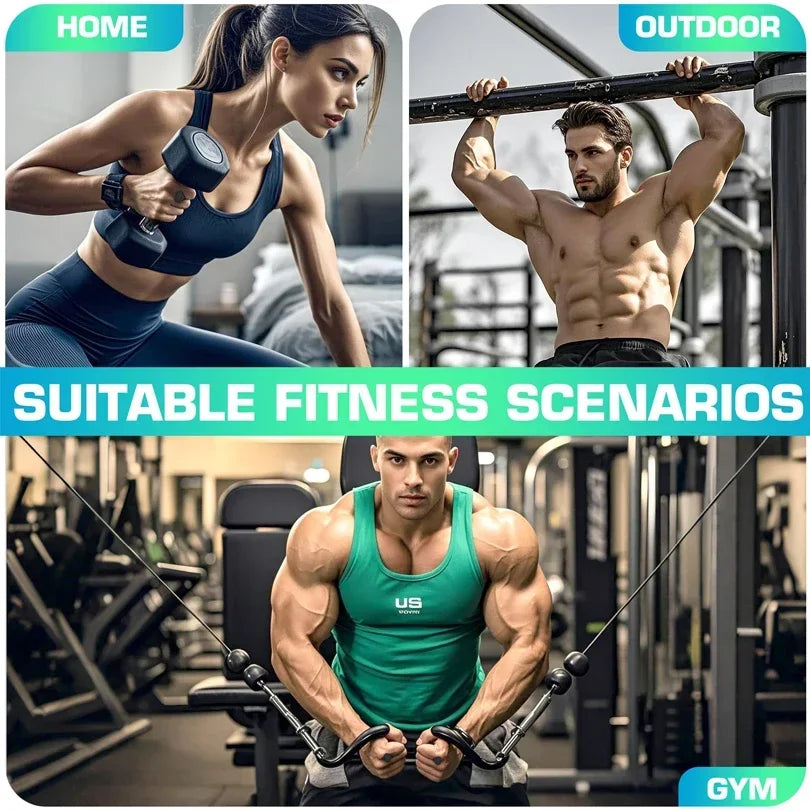 2PCS Hand Grip Strength Trainer Gym Pull Grip Cross Training Palm Grip Handle Finger Trainer Dropshipping Gymnastics Fitness